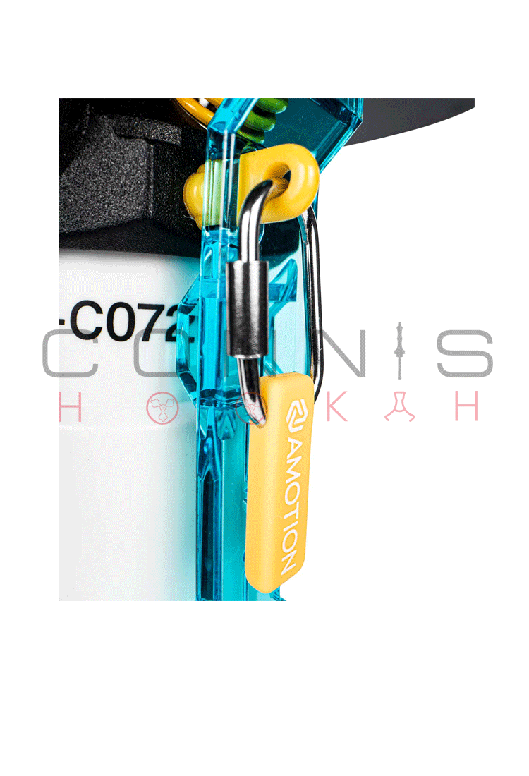 Amotion Flash Bang Hookah - Arctic (Includes Silicone Hose & MouthPiece) - (Optional Extras Multiple Choice Available)