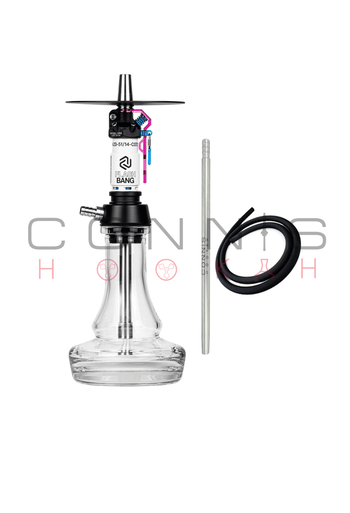 Amotion Flash Bang Hookah - Orchid (Includes Silicone Hose & MouthPiece) - (Optional Extras Multiple Choice Available)