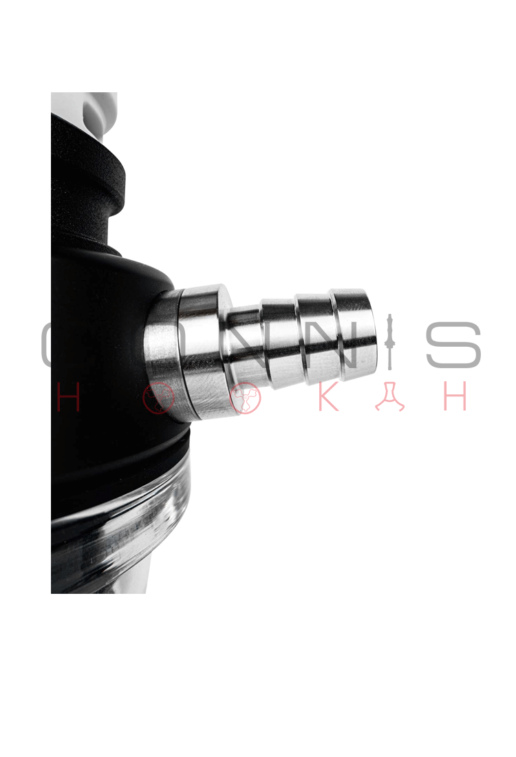 Amotion Flash Bang Hookah - Amber (Includes Silicone Hose & MouthPiece) - (Optional Extras Multiple Choice Available)