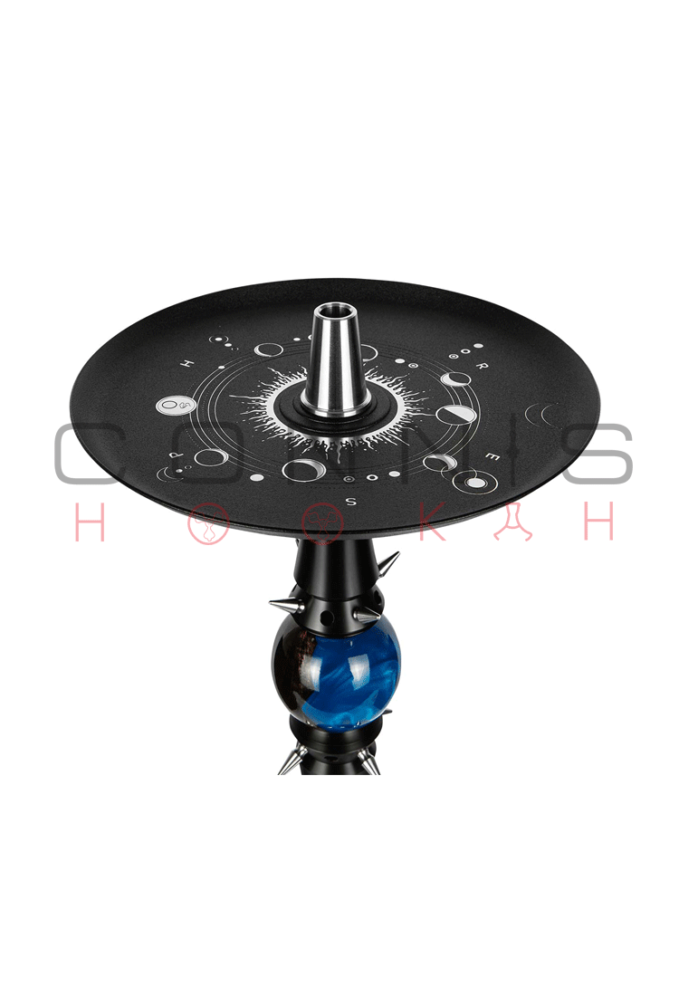 Moze Sphere 2 Hookah - Blurry Neptune (Includes Silicone Hose & MouthPiece) -  (Optional Extras Multiple Choice Available)