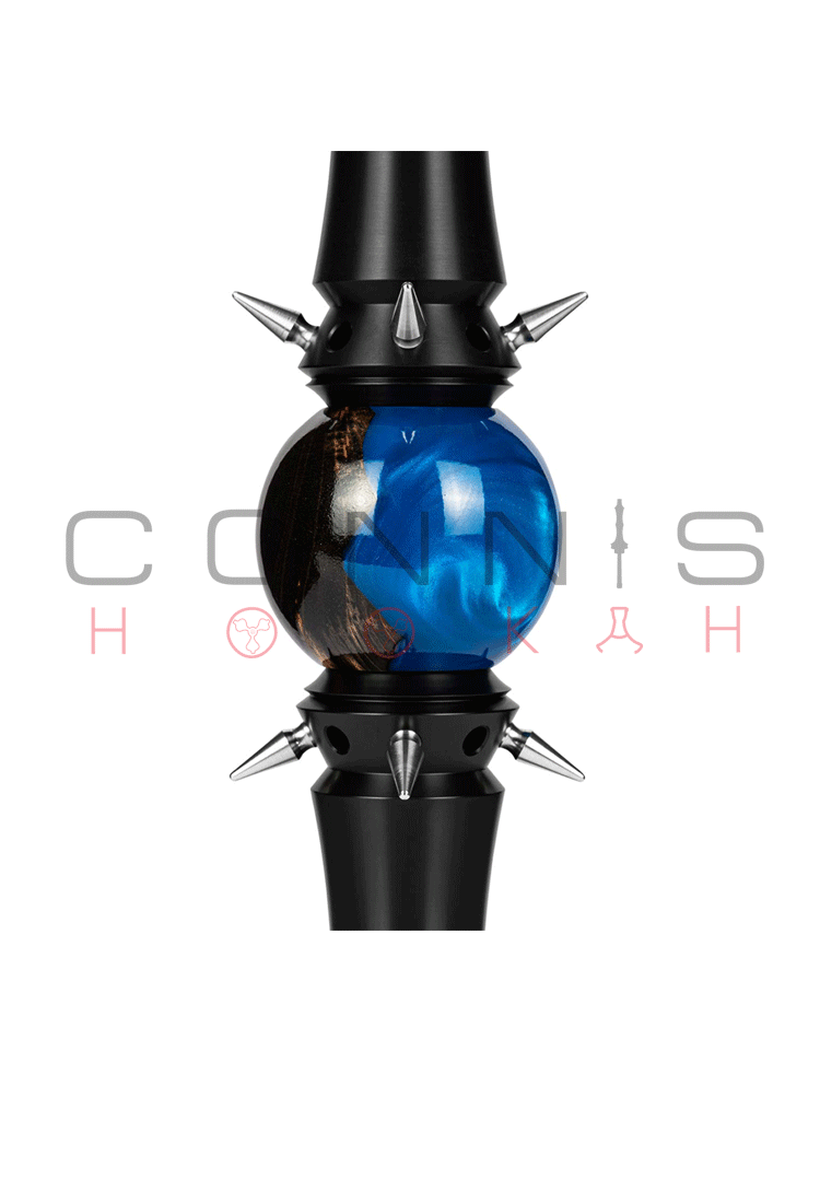 Moze Sphere 2 Hookah - Blurry Neptune (Includes Silicone Hose & MouthPiece) -  (Optional Extras Multiple Choice Available)