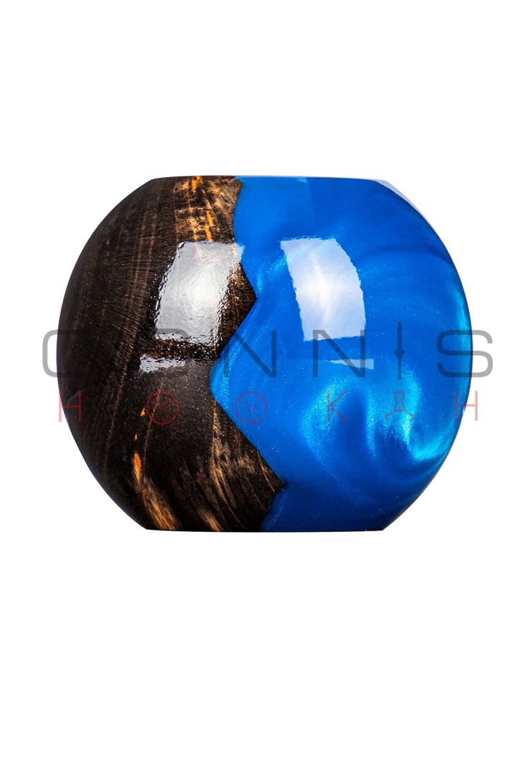 Moze Sphere 2 Hookah - Blurry Neptune (Includes Silicone Hose & MouthPiece) -  (Optional Extras Multiple Choice Available)