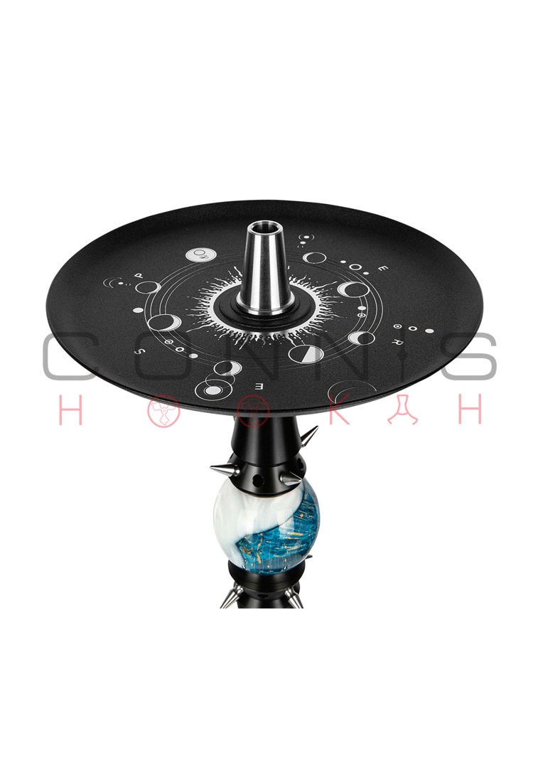 Moze Sphere 2 Hookah - Frosted Earth (Includes Silicone Hose & MouthPiece) -  (Optional Extras Multiple Choice Available)