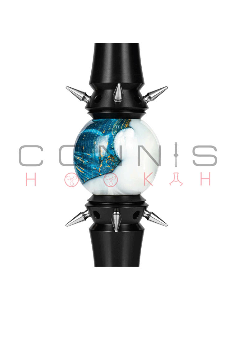 Moze Sphere 2 Hookah - Frosted Earth (Includes Silicone Hose & MouthPiece) -  (Optional Extras Multiple Choice Available)