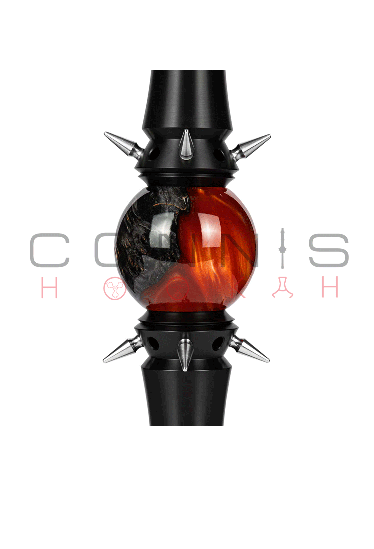 Moze Sphere 2 Hookah - Lucent Mars (Includes Silicone Hose & MouthPiece) -  (Optional Extras Multiple Choice Available)
