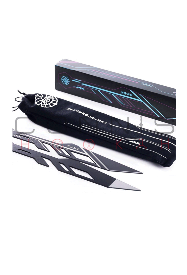 Alpha Hookah Cyber Tongs Black