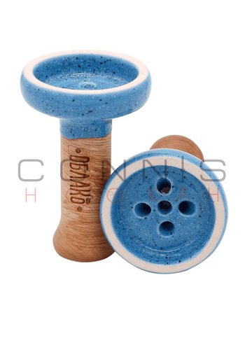 Oblako Black Glazed Bowl - Blue Cosmos