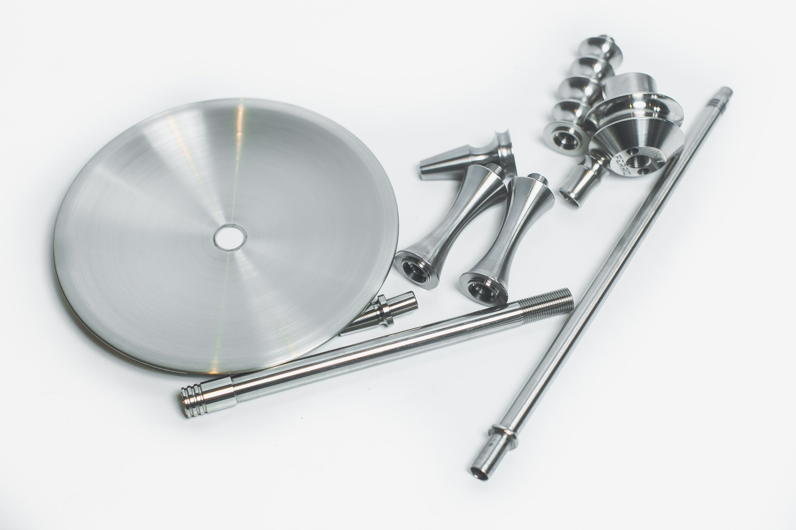 Ferro One Hookah Stainless Steel (Optional Extras Multiple Choice Available)