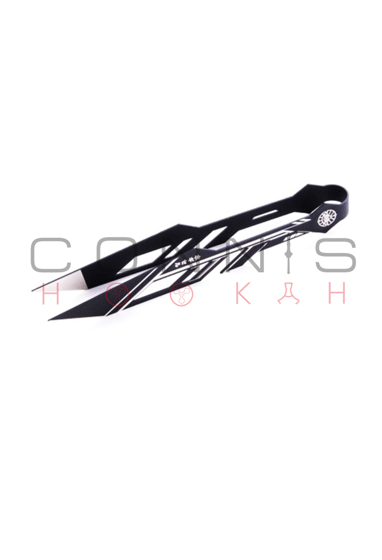 Alpha Hookah Cyber Tongs Black