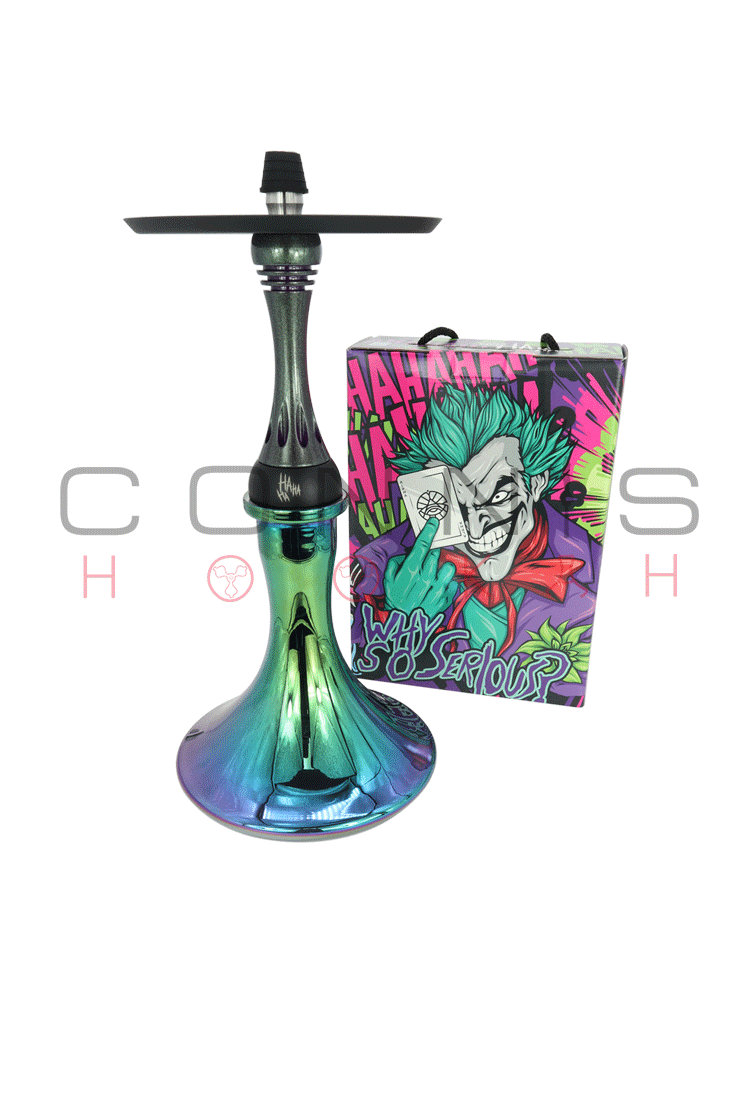 Alpha Hookah Model X - Joker Special Series (Optional Extras Multiple Choice Available)