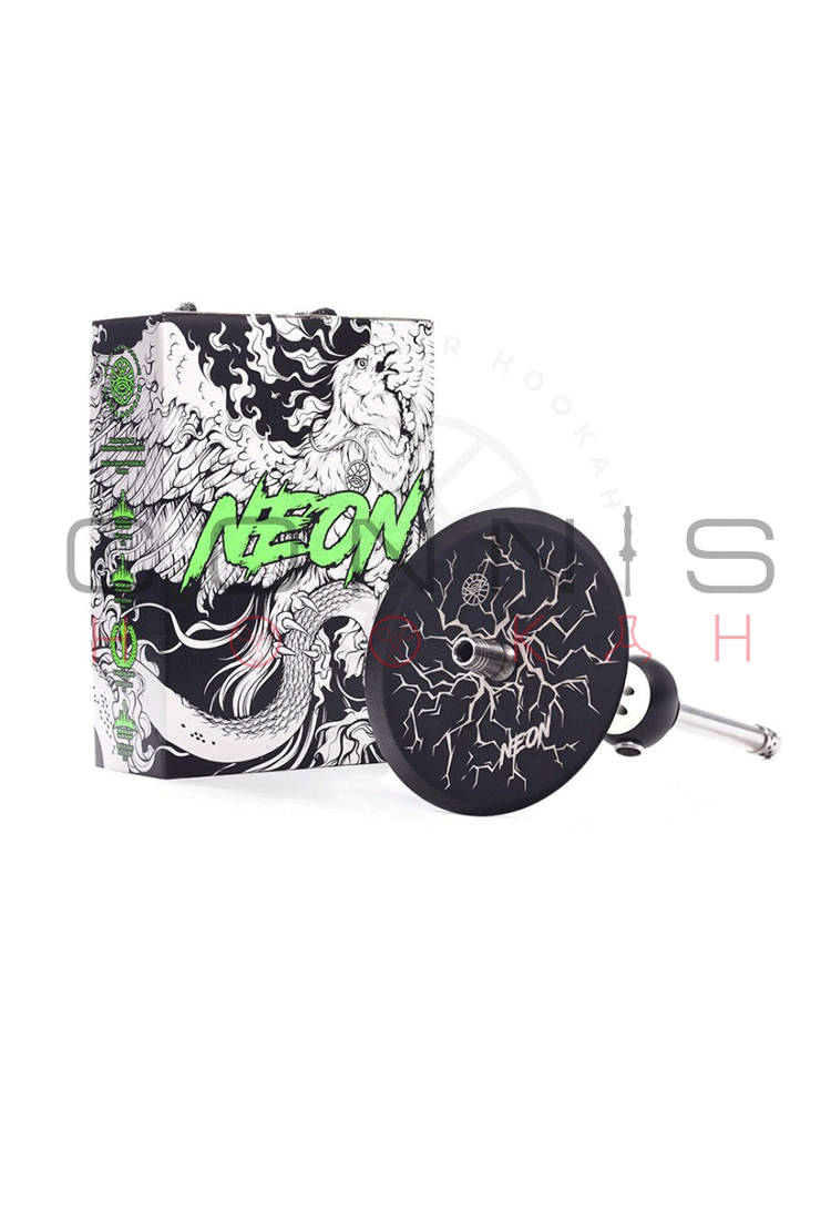 Alpha Hookah Model X - Neon (Optional Extras Multiple Choice Available)