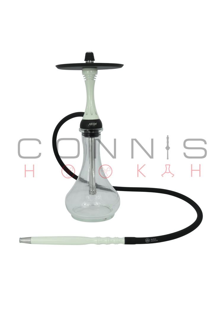 Alpha Hookah Model X - Neon (Optional Extras Multiple Choice Available)