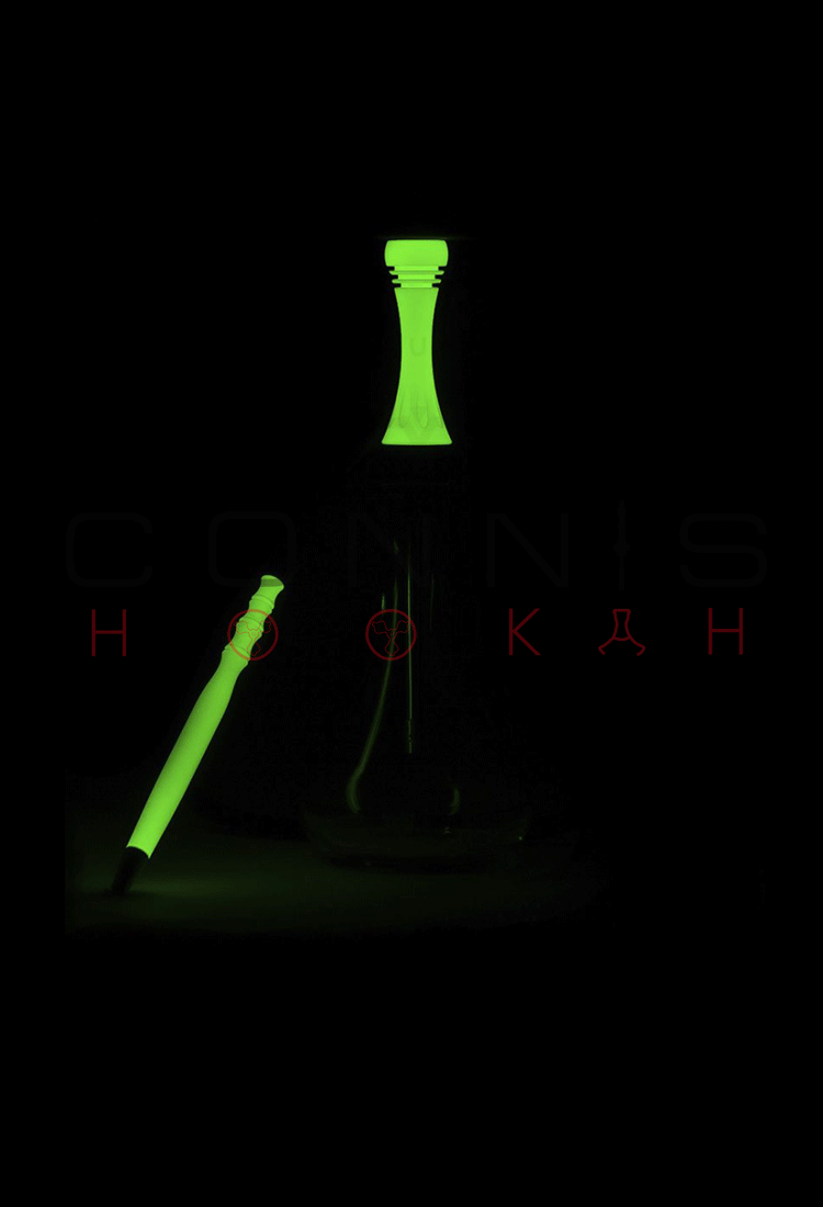 Alpha Hookah Model X - Neon (Optional Extras Multiple Choice Available)