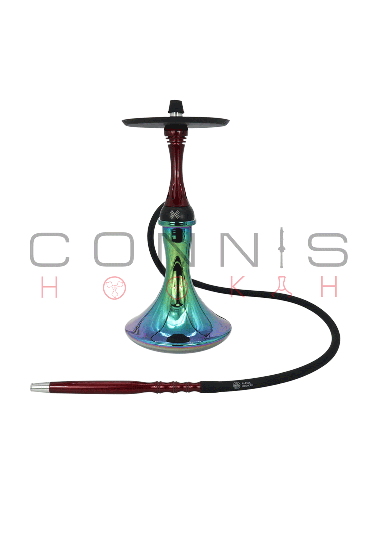 Alpha Hookah Model X - Red Candy (Optional Extras Multiple Choice Available)
