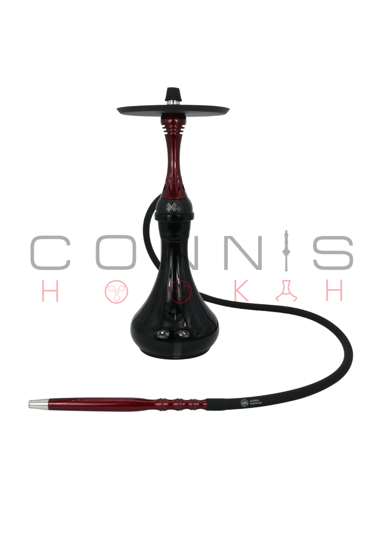 Alpha Hookah Model X - Red Candy (Optional Extras Multiple Choice Available)