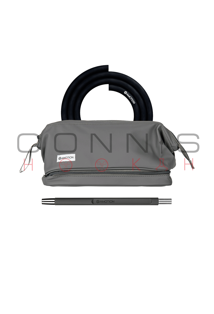 Amotion Roam Hookah - Asher with Add On Kit (Black Hose, Matching Mouthpiece & Travel Bag) - (Optional Extras Multiple Choice Available)