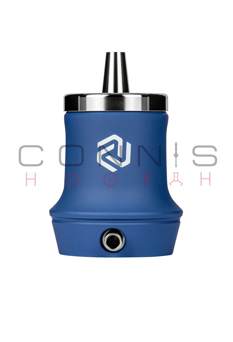 Amotion Roam Hookah - Cobalt with Add On Kit (Matching Hose, Mouthpiece, Coaster & Travel Bag) - (Optional Extras Multiple Choice Available)
