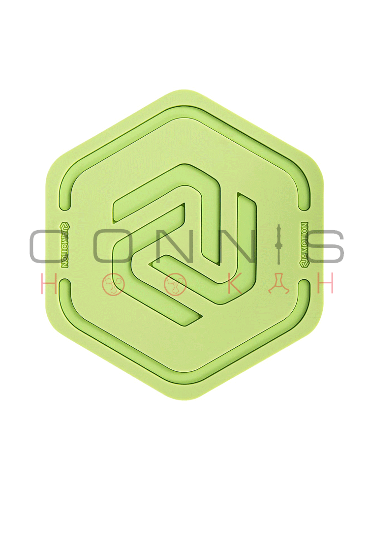 Amotion Roam Hookah - Lime with Add On Kit (Matching Hose, Mouthpiece, Coaster & Travel Bag) - (Optional Extras Multiple Choice Available)