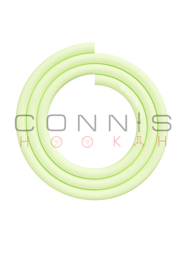 Amotion Roam Hookah - Lime with Add On Kit (Matching Hose, Mouthpiece, Coaster & Travel Bag) - (Optional Extras Multiple Choice Available)