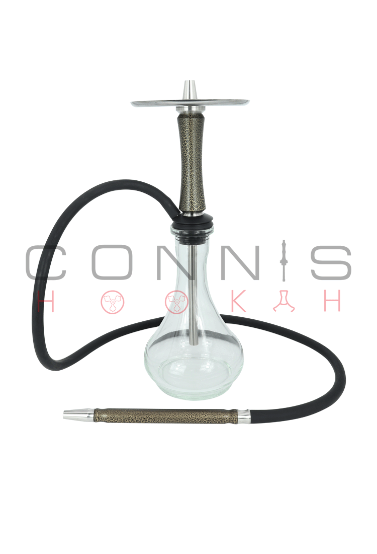 Connis Hookah ASCEND - Black & Gold LIMITED EDITION (Optional Extras Multiple Choice Available)
