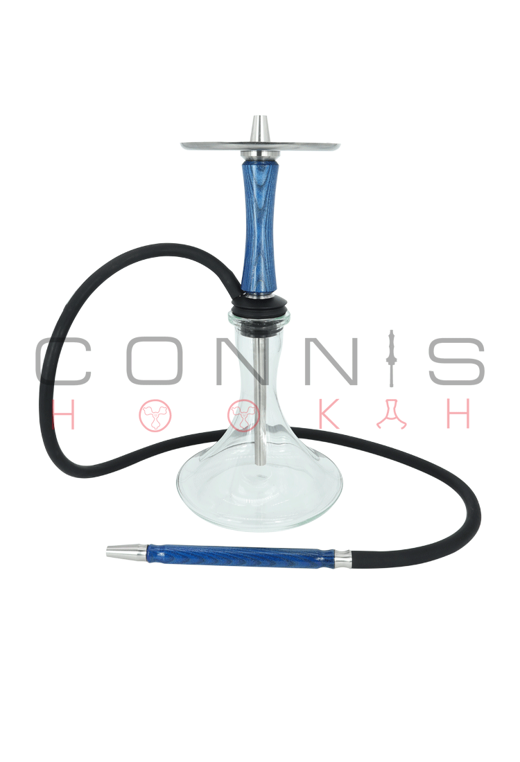 Connis Hookah ASCEND - Dark Blue (Optional Extras Multiple Choice Available)