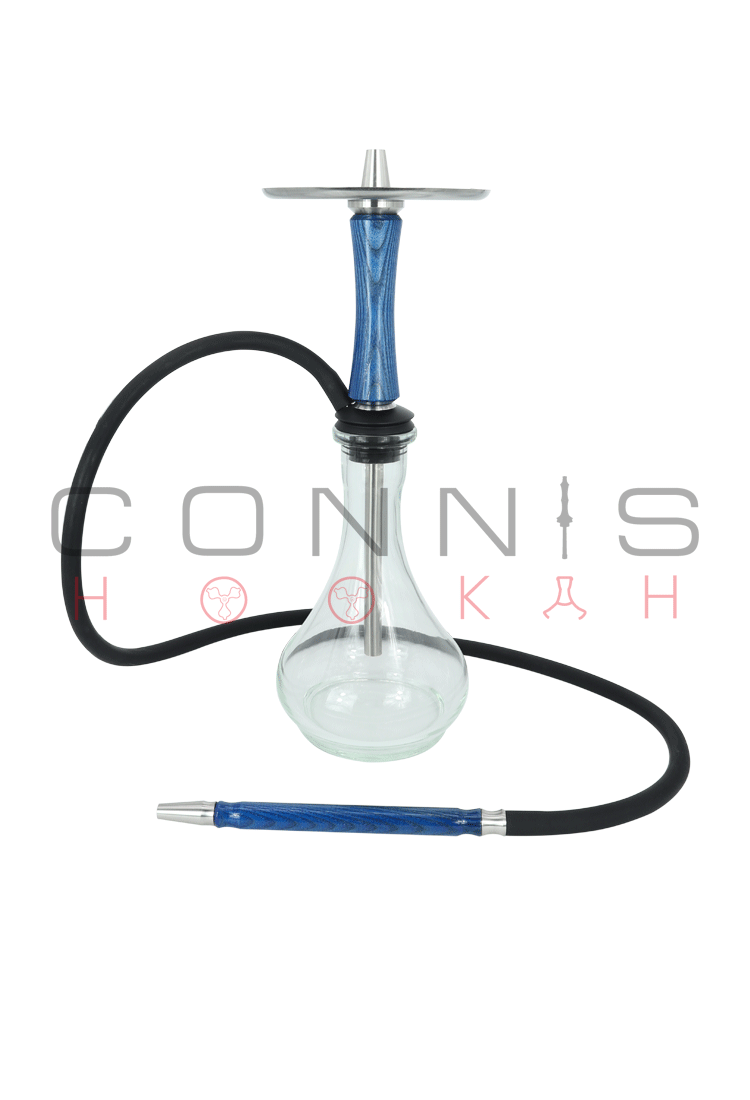 Connis Hookah ASCEND - Dark Blue (Optional Extras Multiple Choice Available)