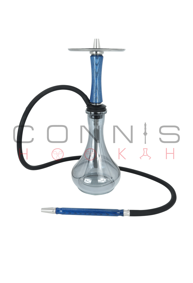 Connis Hookah ASCEND - Dark Blue (Optional Extras Multiple Choice Available)