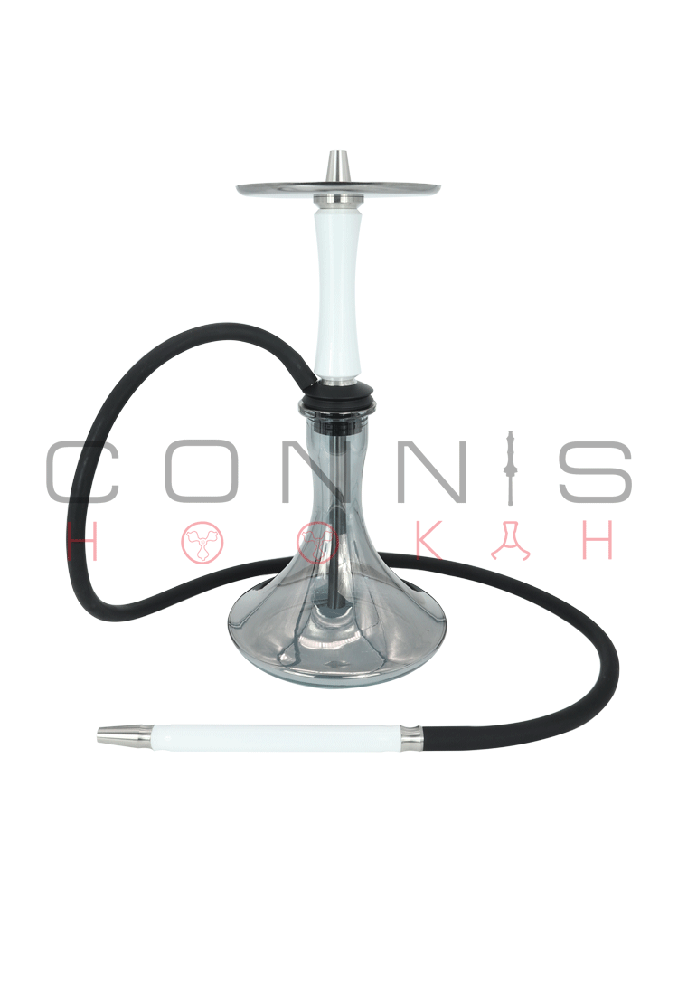 Connis Hookah ASCEND - White (Optional Extras Multiple Choice Available)