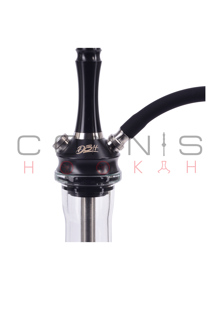 DSH Nice Black Hookah - (Optional Extras Multiple Choice Available)