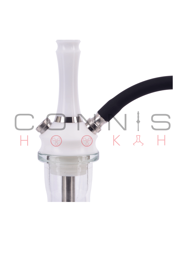 DSH Nice White Hookah - (Optional Extras Multiple Choice Available)