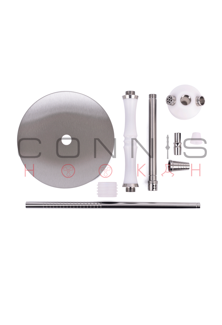 DSH Nice White Hookah - (Optional Extras Multiple Choice Available)
