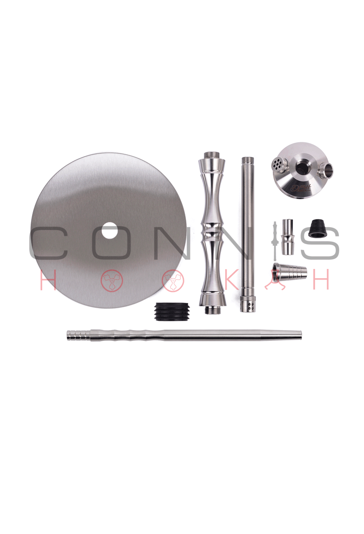 DSH Nice Steel Hookah - Full Stainless Steel (Optional Extras Multiple Choice Available)