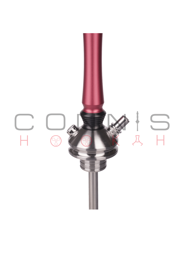 DARKSIDE Hermes Hookah - Apollo Crimson (Red) (Optional Extras Multiple Choice Available)