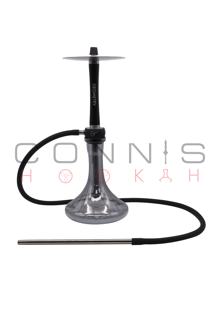 Geometry Little Bro Hookah - Dark (Optional Extras Multiple Choice Available)