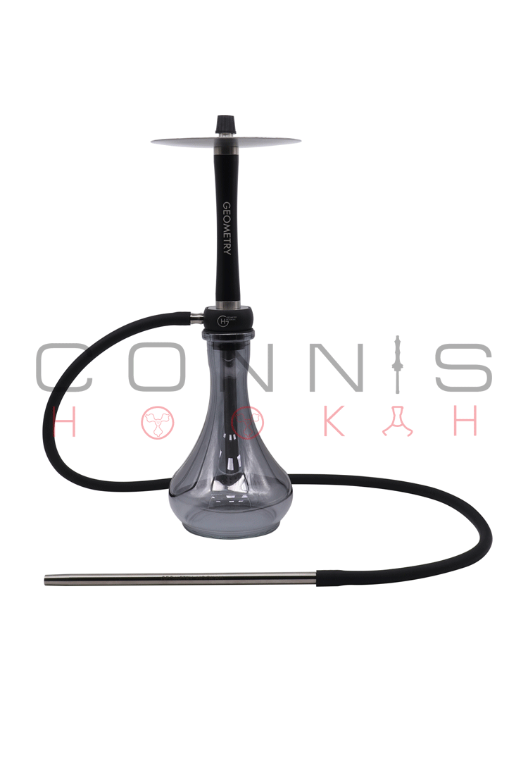 Geometry Little Bro Hookah - Dark (Optional Extras Multiple Choice Available)