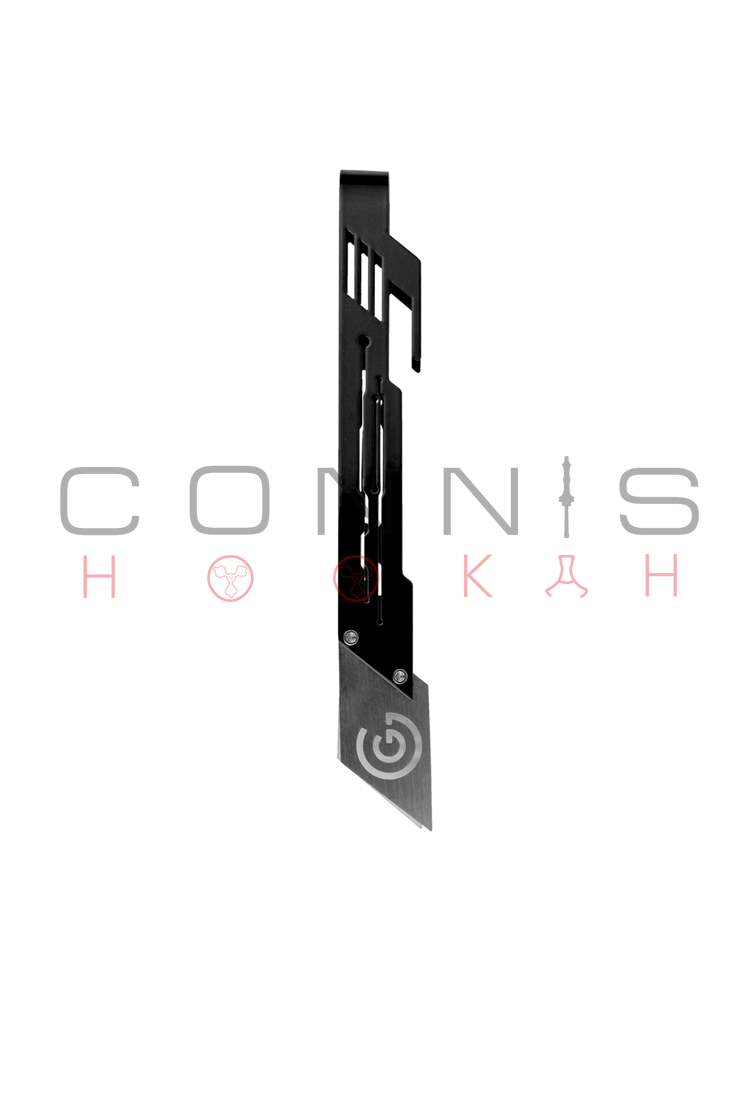 Geometry Hookah Tongs - Dark (Black)