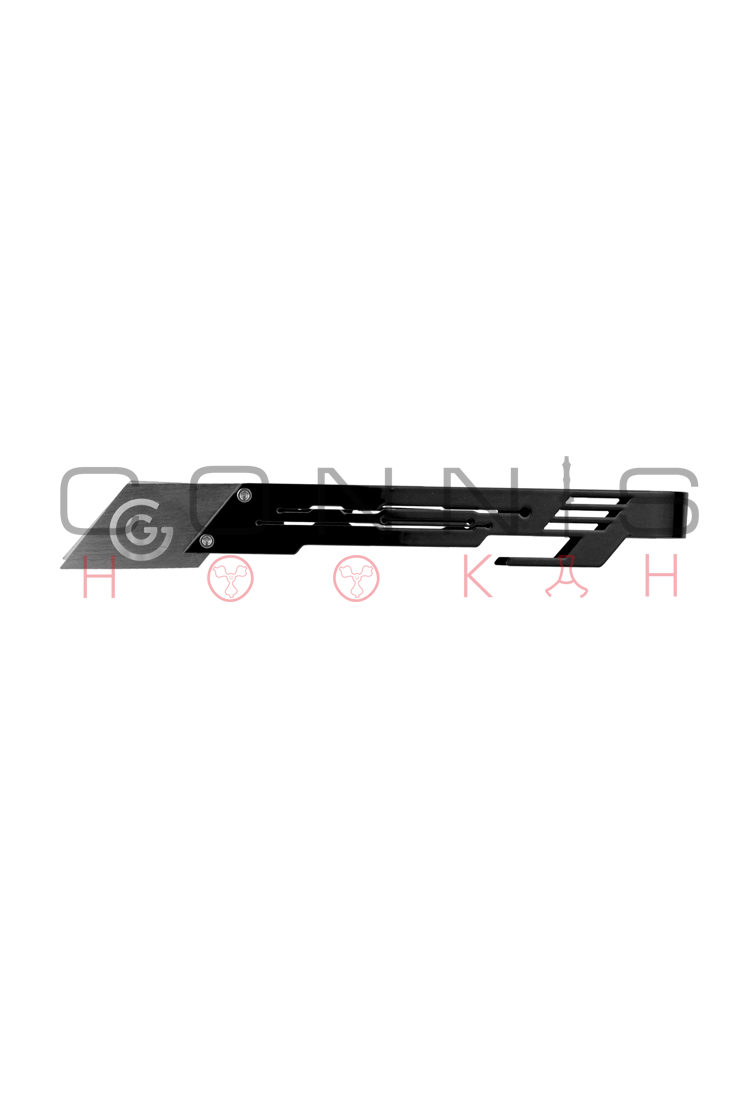 Geometry Hookah Tongs - Dark (Black)