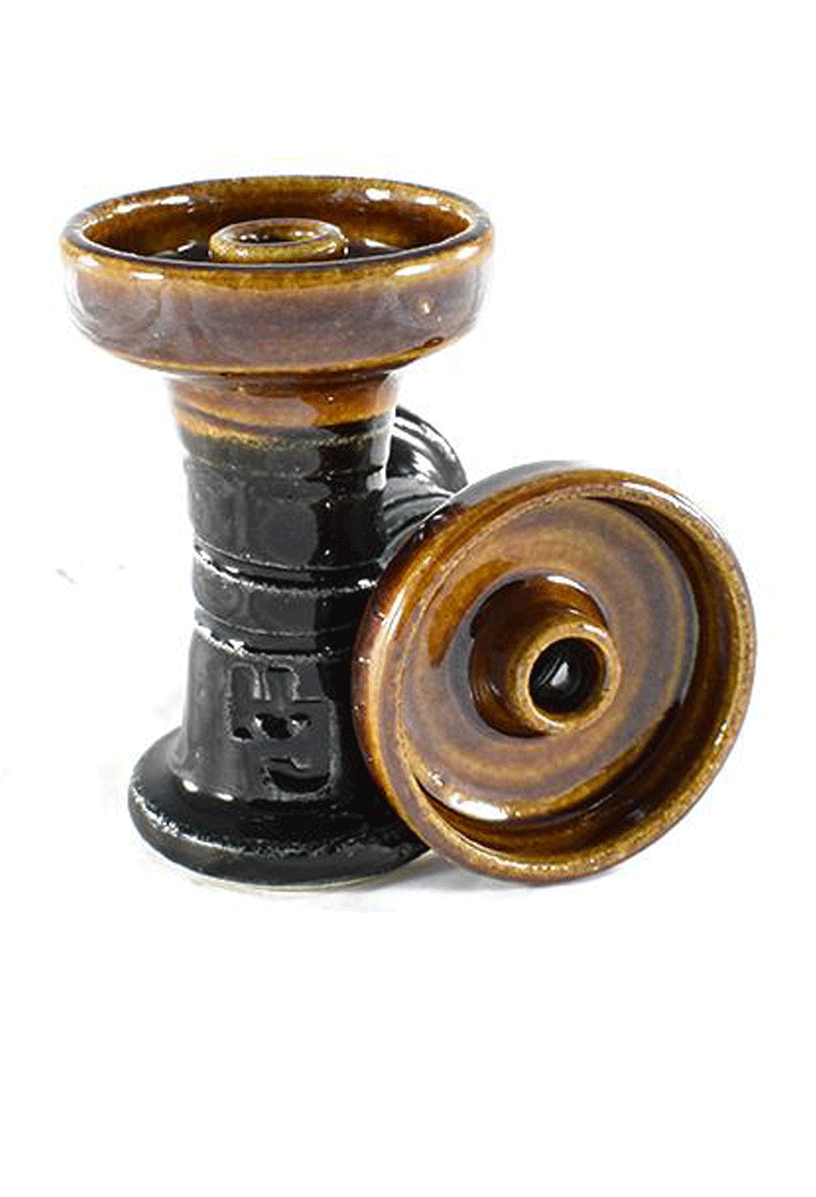 Hookah John 80Feet ESPANA Phunnel Bowl - Brown Eye