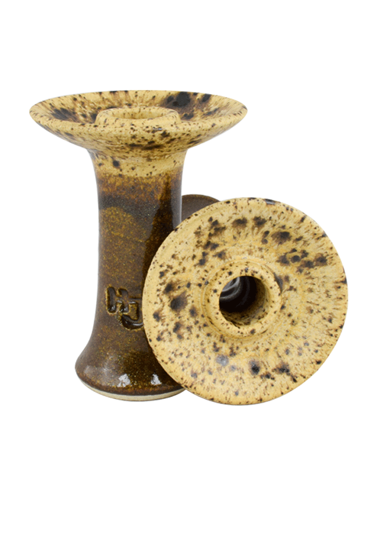 Hookah John Alien FlashBack Phunnel Bowl - Golden Nugget