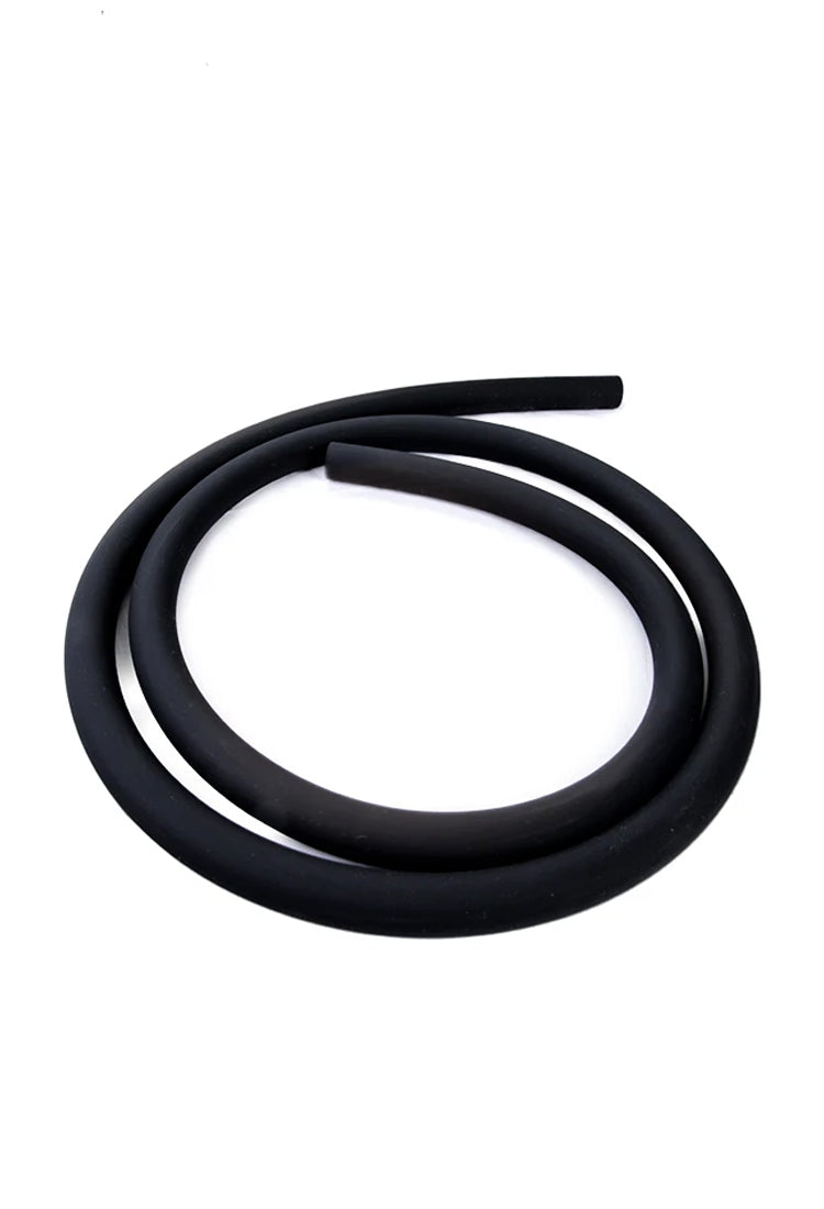 Hookah John SoSo Lounge Hookah Mouthpiece with Russian Silicone Soft Touch Heavy Duty Hose (Black)