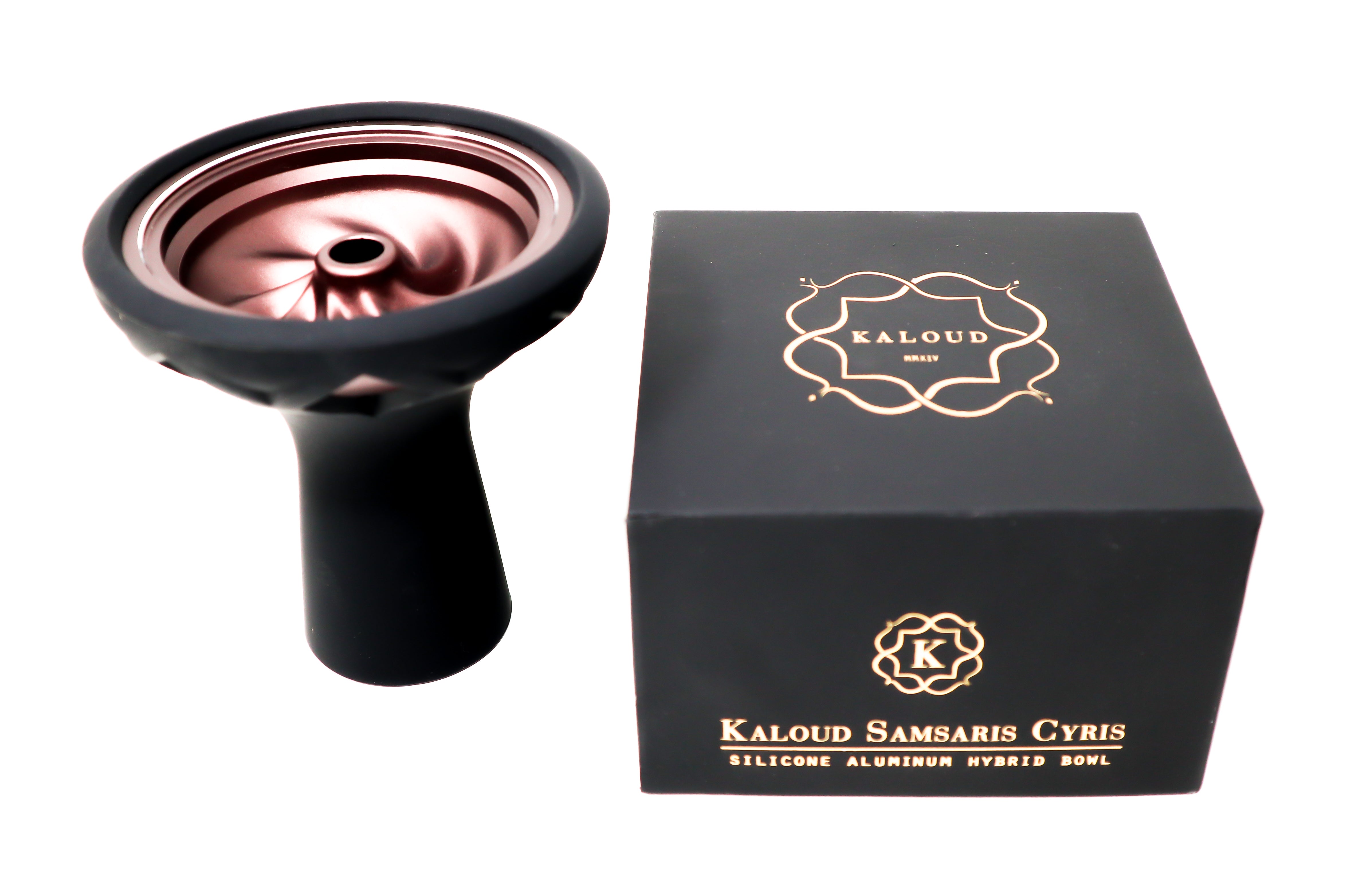 Kaloud Samsaris Silicone & Aluminum Bowl - Cyris Brown