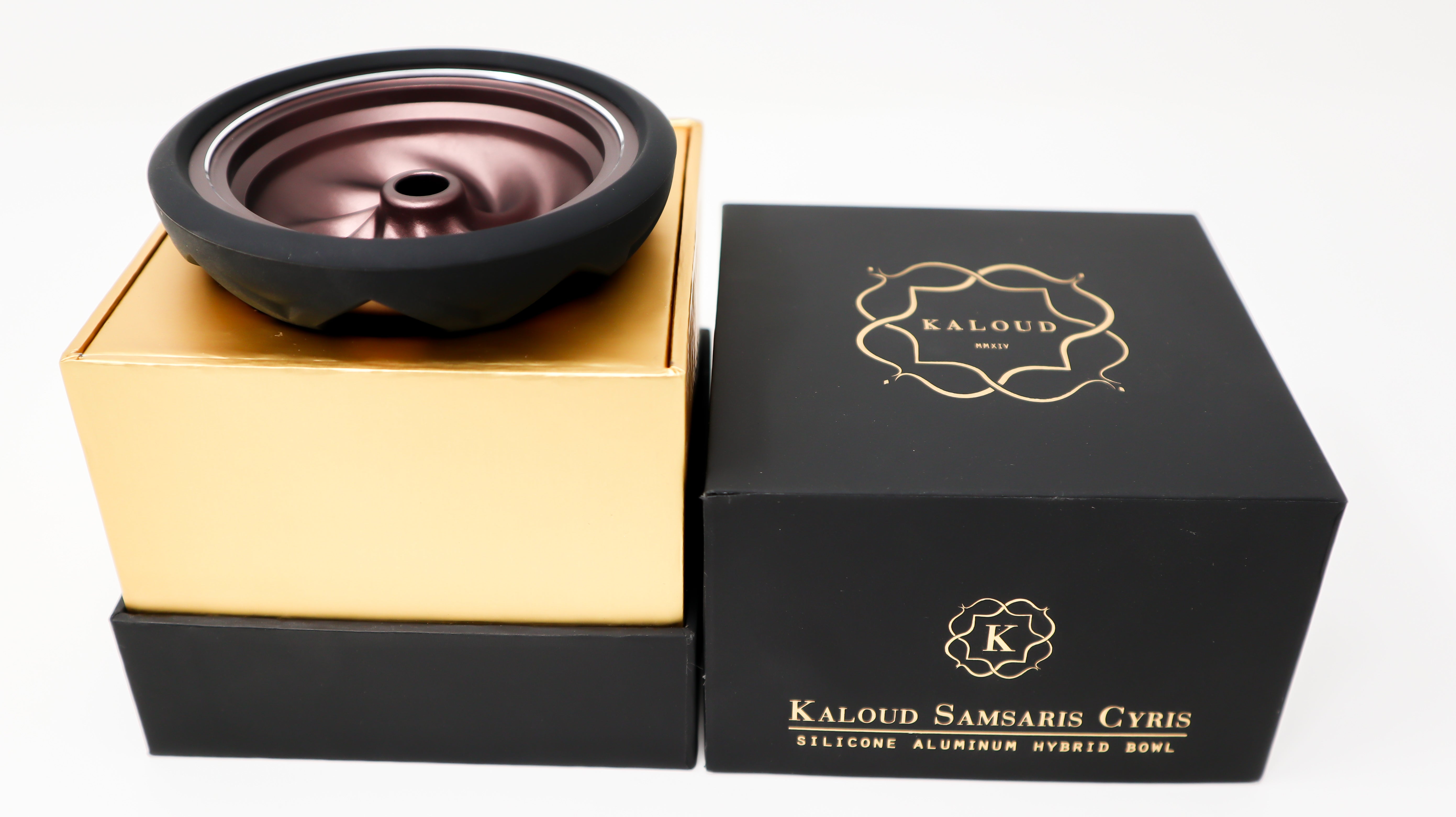 Kaloud Samsaris Silicone & Aluminum Bowl - Cyris Brown