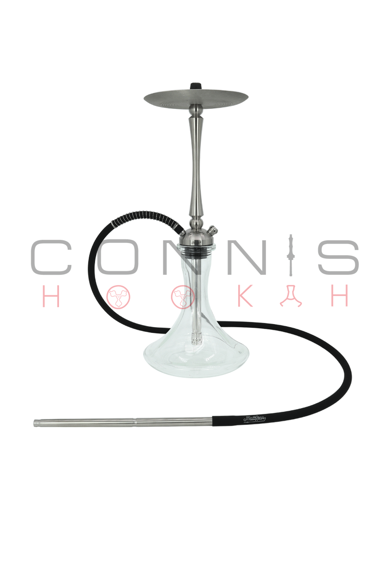 MattPear Classic M Slim Hookah - Full Stainless Steel (Optional Extras Multiple Choice Available)