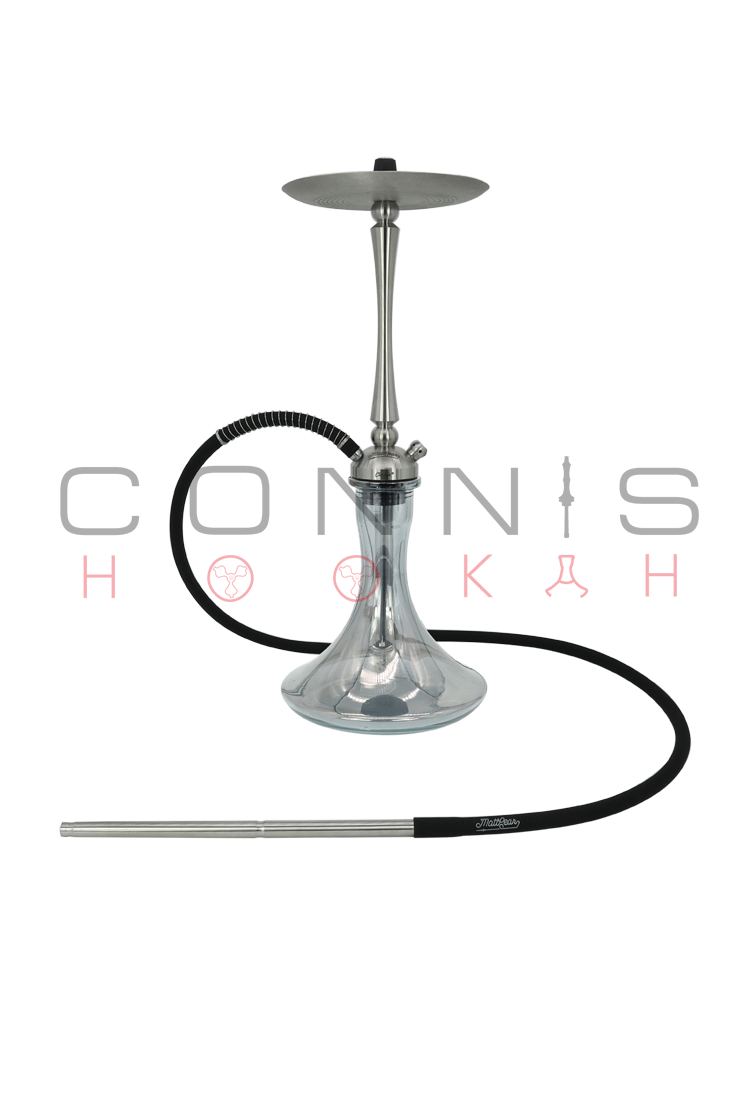 MattPear Classic M Slim Hookah - Full Stainless Steel (Optional Extras Multiple Choice Available)