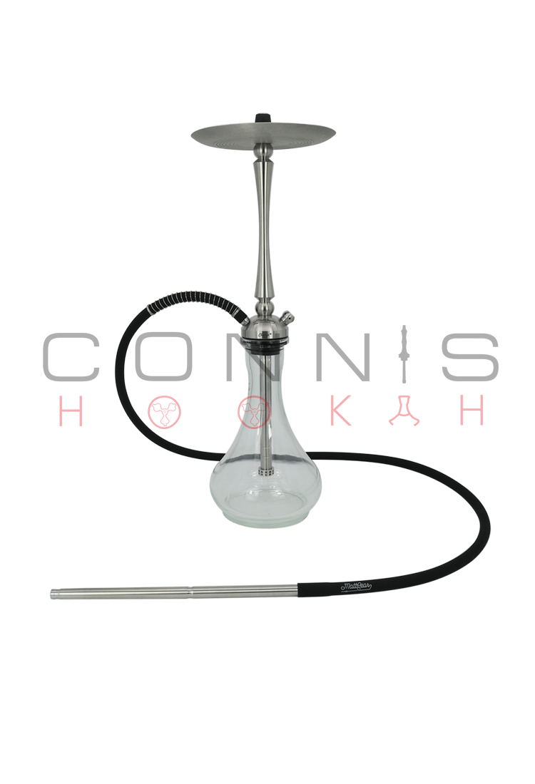 MattPear Classic M Slim Hookah - Full Stainless Steel (Optional Extras Multiple Choice Available)