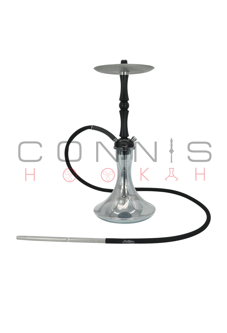 MattPear Simple M Ball Hookah - Black (Optional Extras Multiple Choice Available)