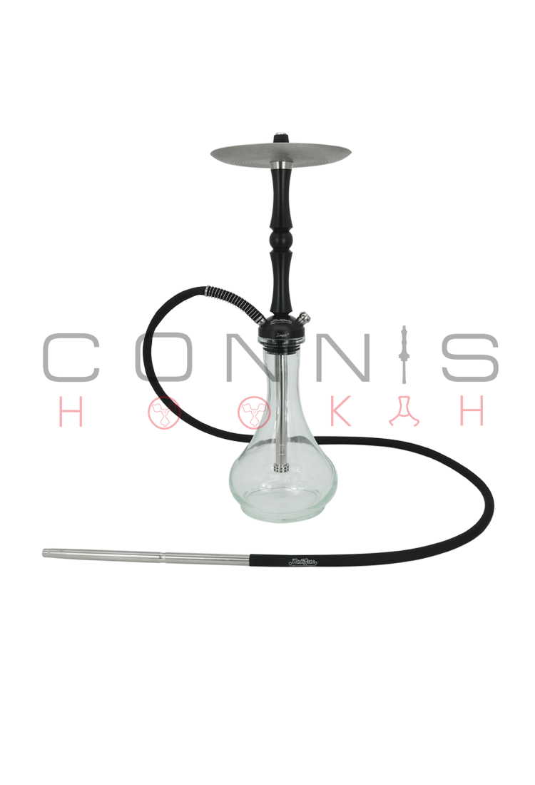 MattPear Simple M Ball Hookah - Black (Optional Extras Multiple Choice Available)