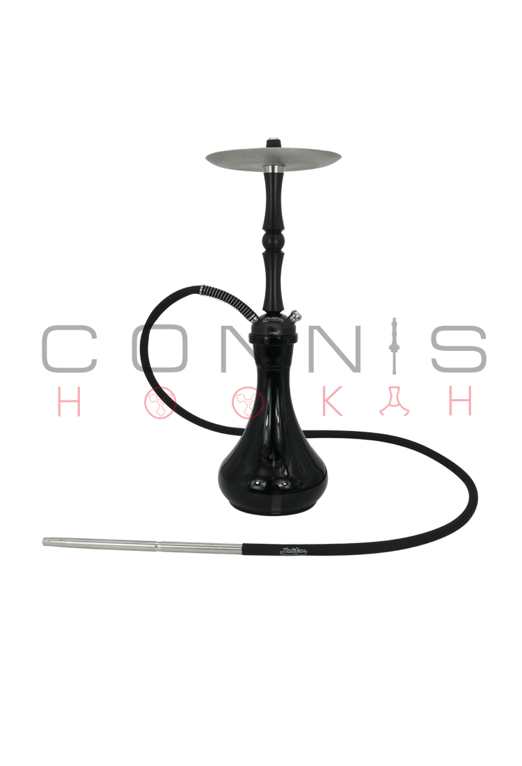 MattPear Simple M Ball Hookah - Black (Optional Extras Multiple Choice Available)
