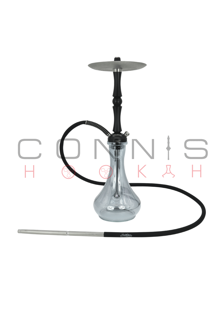 MattPear Simple M Ball Hookah - Black (Optional Extras Multiple Choice Available)