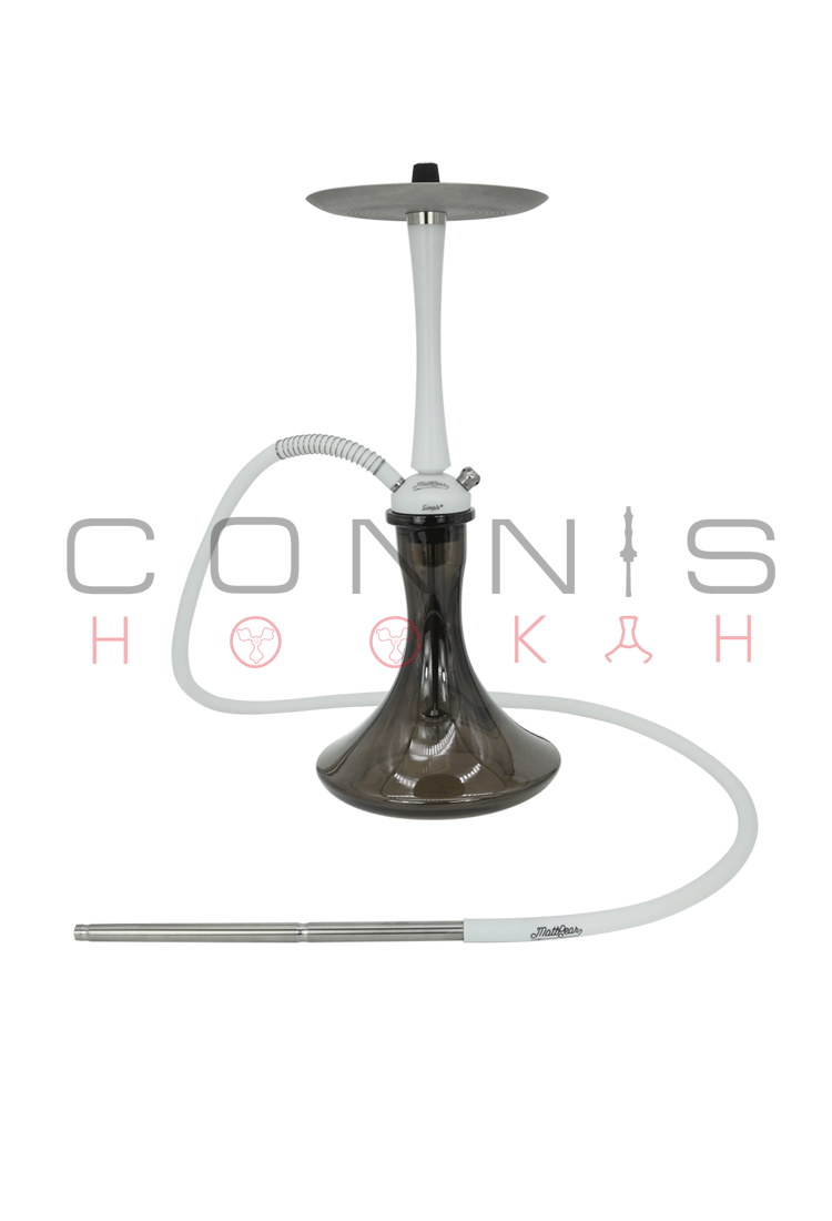 MattPear Simple M Slim Hookah - White (Optional Extras Multiple Choice Available)